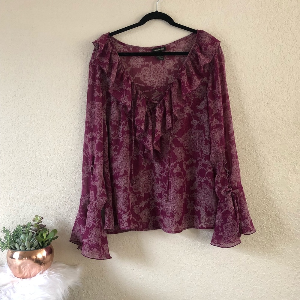 Lane Bryant Size 18/20 Poet Style Sheer Tunic